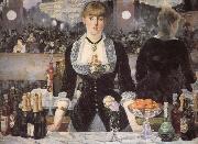 Edouard Manet The bar on the Folies-Bergere oil painting